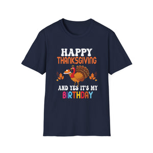 Thanksgiving Birthday T-Shirt — 