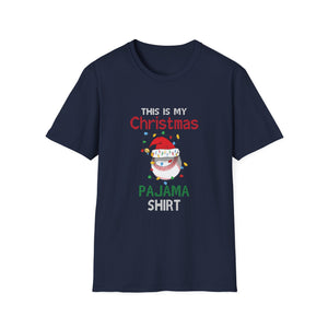 This Is My Christmas Pajama Shirt T-Shirt — Funny Holiday Santa Tee