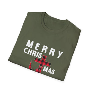 Christmas Plaid Dove T-Shirt — 