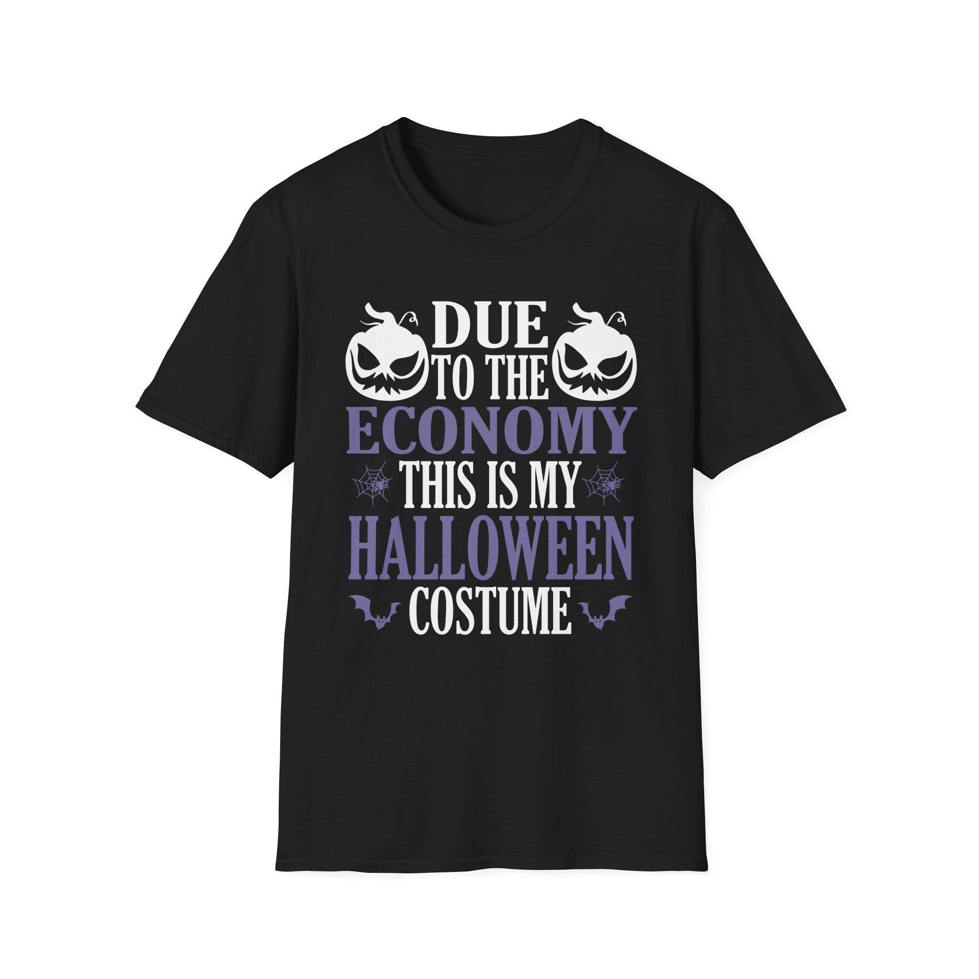 Halloween Costume T-Shirt — "Due to the Economy, This Is My Halloween Costume"
