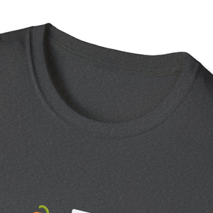 Thanksgiving Softball Family T-Shirt — Family, Turkey & Pumpkin Fall Baseball Tee  Unisex T-Shirt
