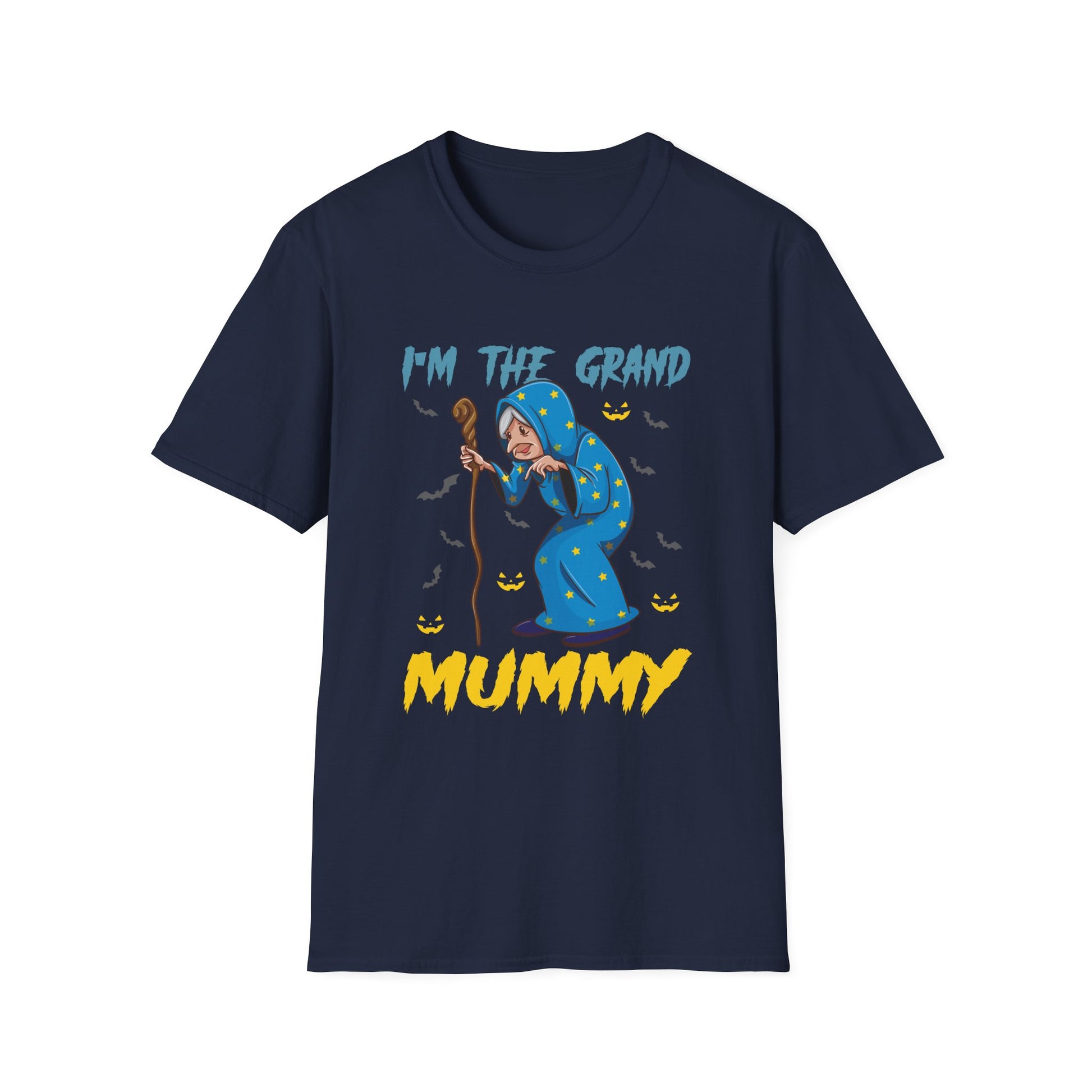 Grand Mummy Halloween T-Shirt — 'I'm the Grand Mummy' Funny Witch Costume Tee