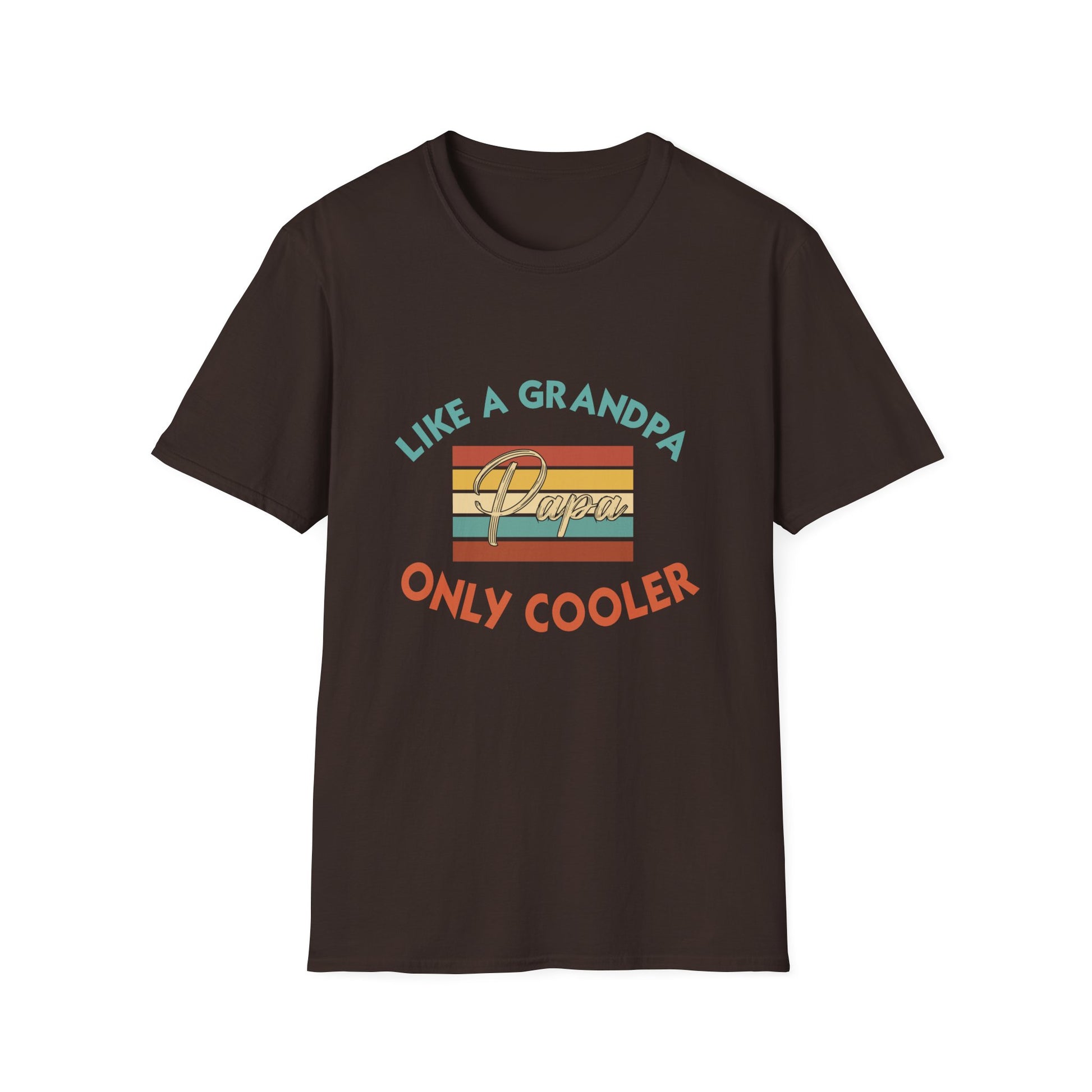 Cool Grandpa Retro Tee – "Like a Grandpa, Only Cooler" Graphic T-Shirt