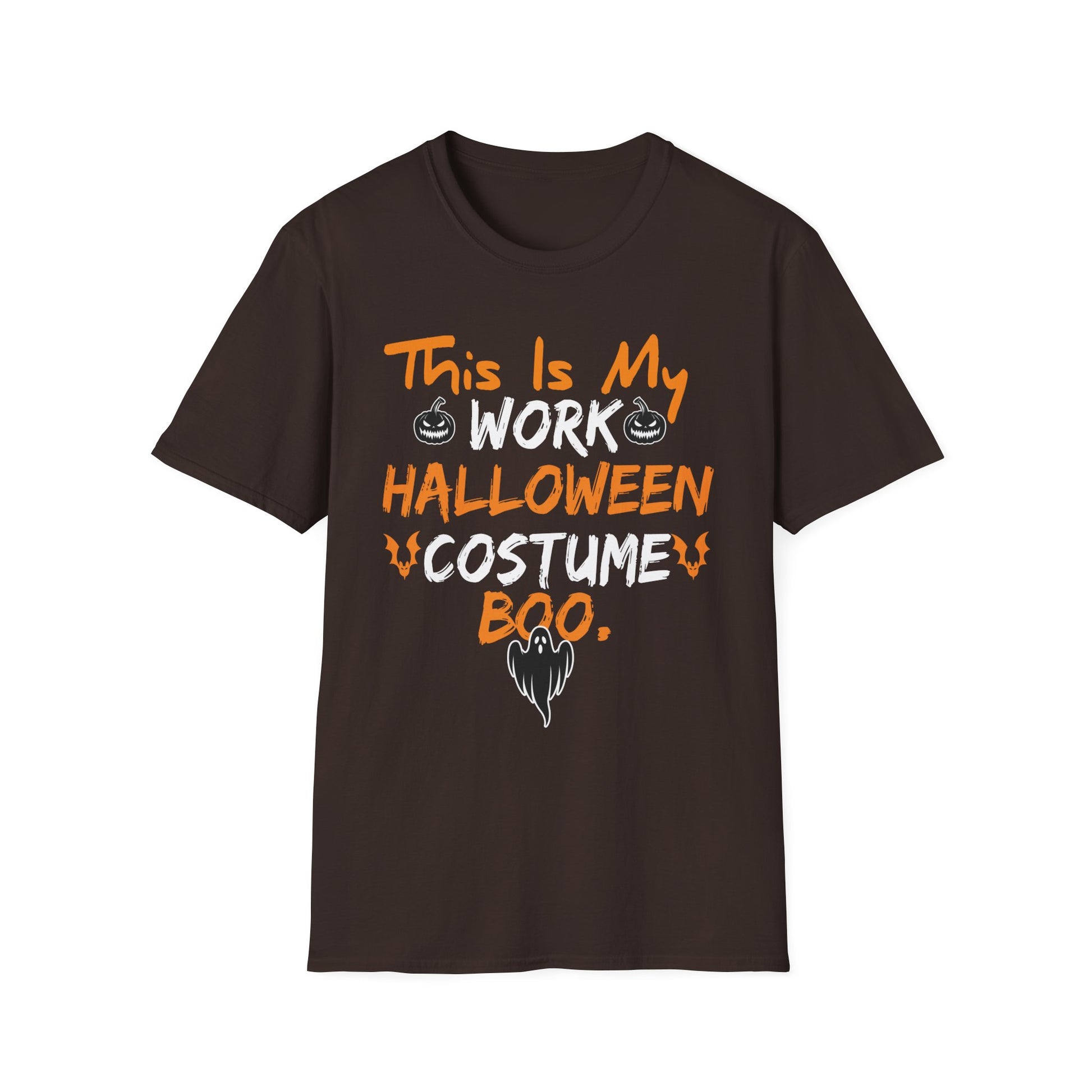 Halloween Work Costume T-Shirt – “This Is My Work Halloween Costume Boo”