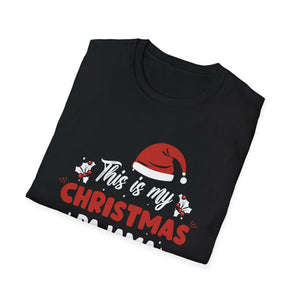 Christmas Pajama Shirt T-Shirt – “This Is My Christmas Pajama Shirt” Holiday Tee