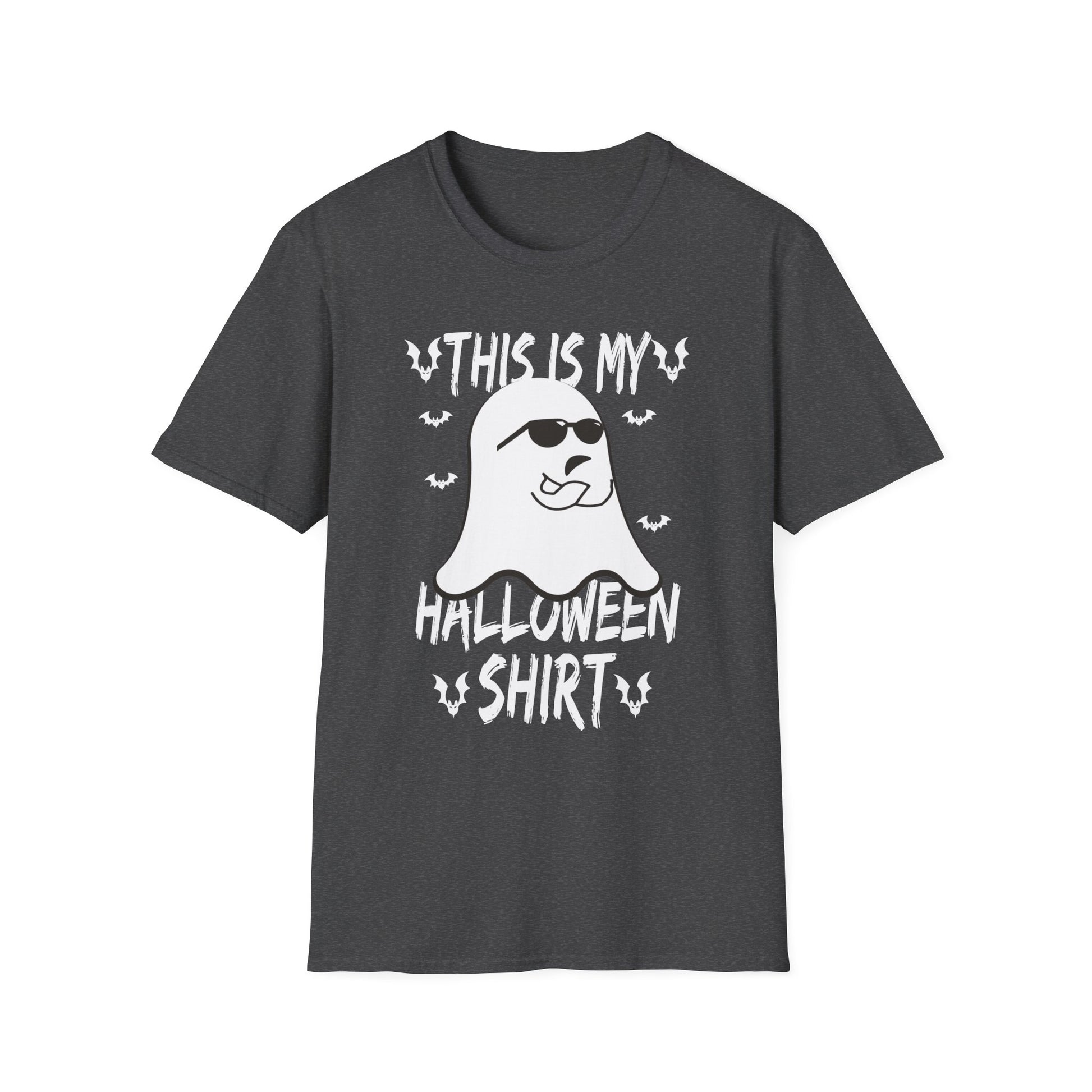 Halloween T-Shirt — "This Is My Halloween Shirt" Ghost Tee