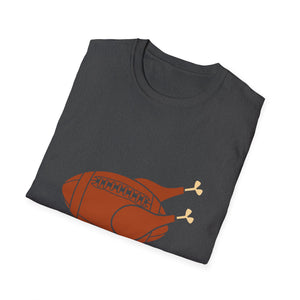 Thanksgiving Football T-Shirt — Turkey, Football, Repeat Holiday Tee