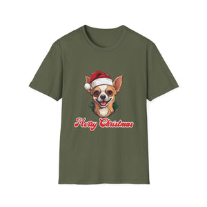 Christmas Chihuahua T-Shirt — Merry Christmas Cute Dog Holiday Tee