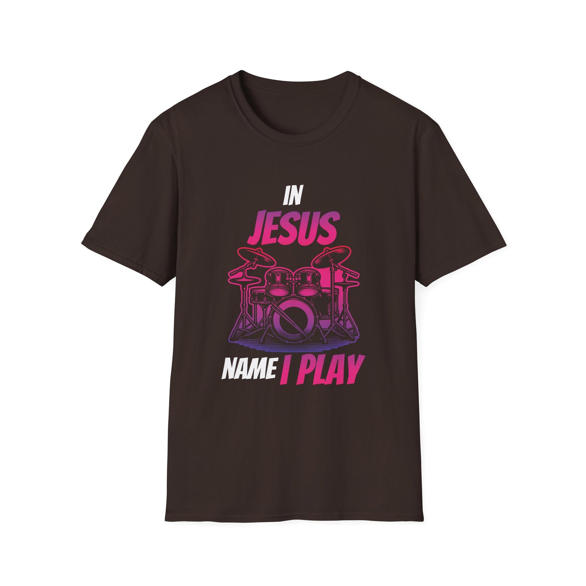 BoredKoalas Jesus Name I Play Drums Unisex T-Shirt