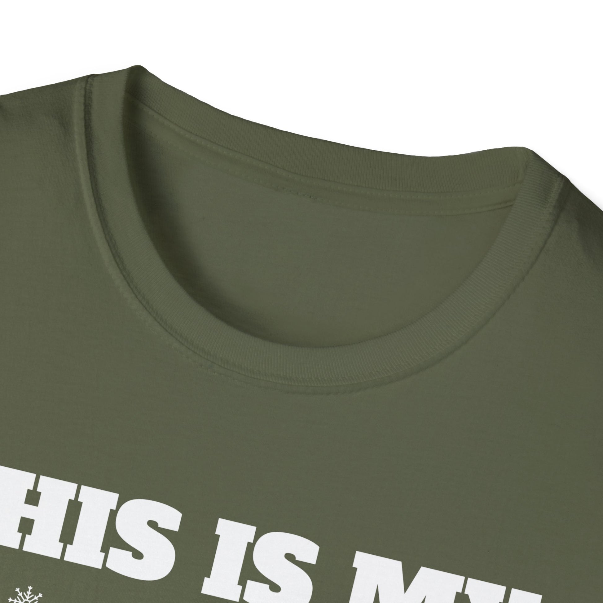 This Is My Christmas Pajama Shirt T‑Shirt — Funny Frog Santa Holiday Tee