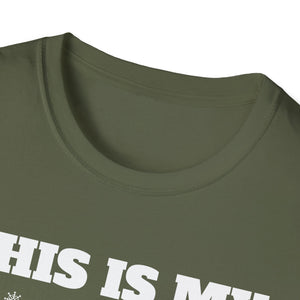 This Is My Christmas Pajama Shirt T‑Shirt — Funny Frog Santa Holiday Tee
