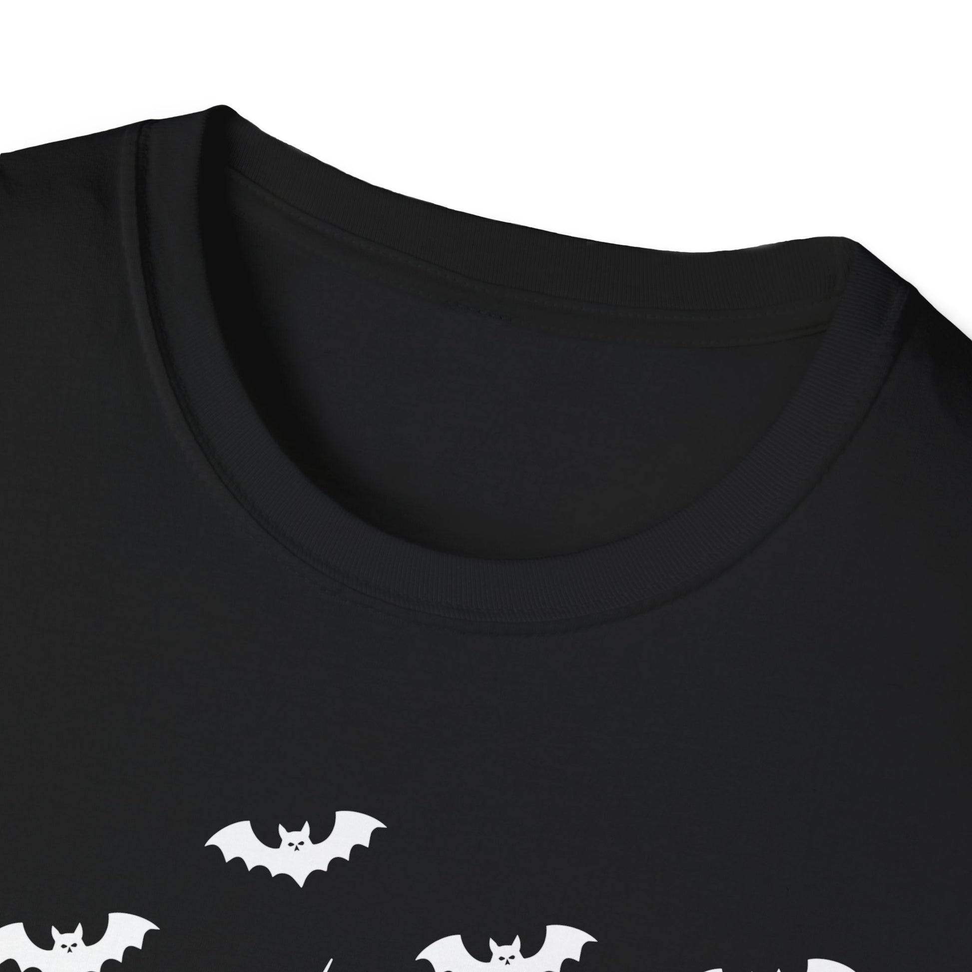 Spiderweb & Bats T-Shirt — Halloween Spider Tee