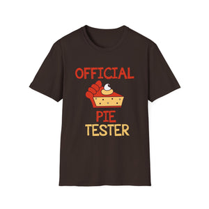 Official Pie Tester Unisex Softstyle T-Shirt