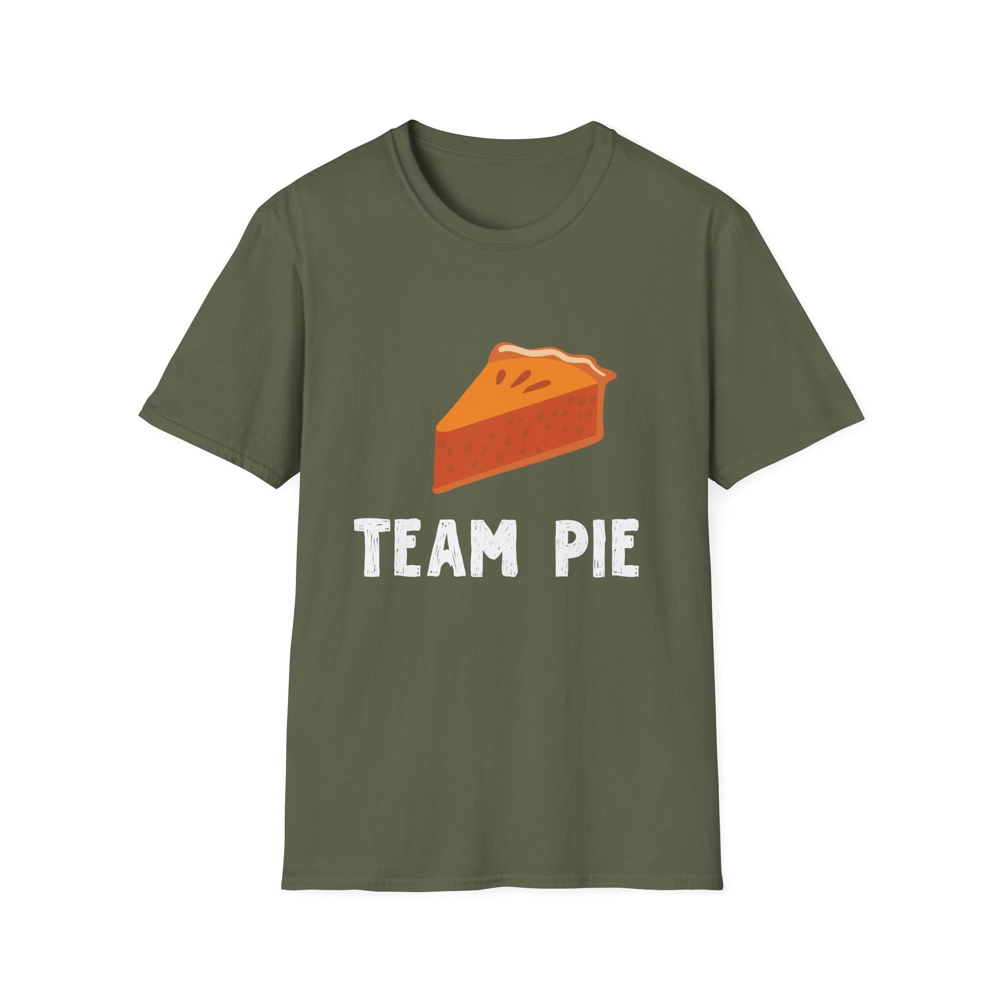 Team Pie T-Shirt — Pumpkin Pie Graphic Tee, Thanksgiving Dessert Shirt