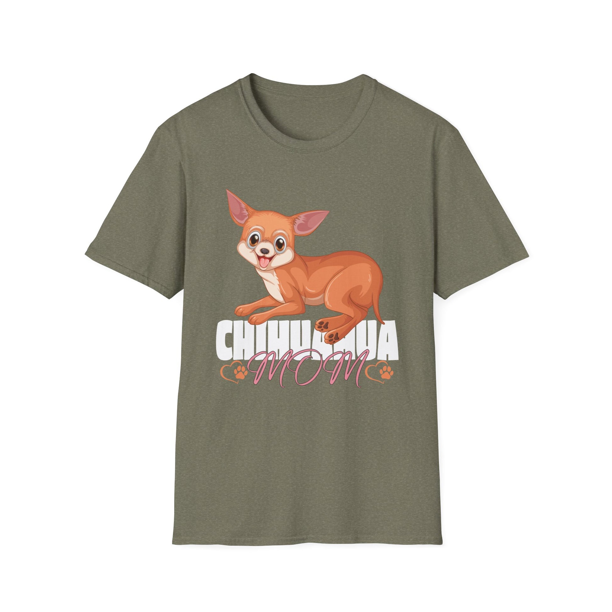 Chihuahua Mom Shirt Mothers Day Pet Owner Unisex T-Shirt