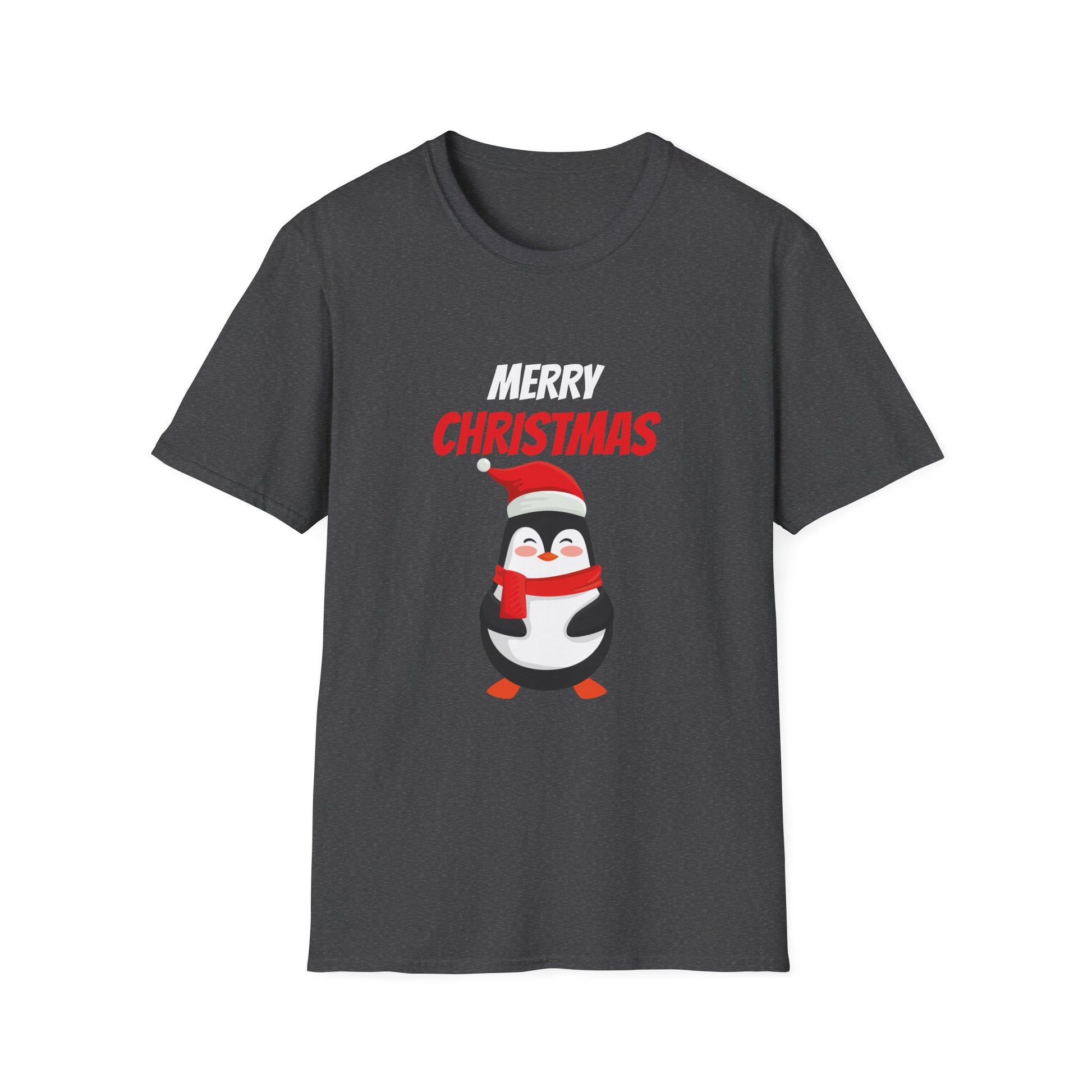 Christmas Penguin T-Shirt — Merry Christmas Cute Holiday Tee