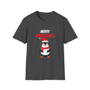 Christmas Penguin T-Shirt — Merry Christmas Cute Holiday Tee