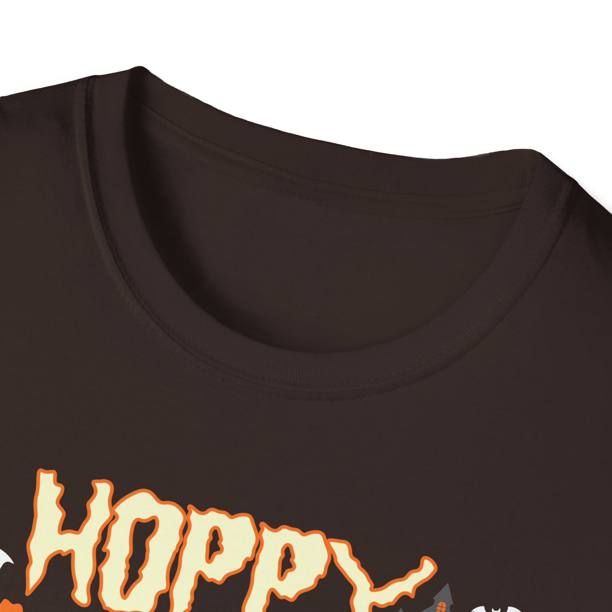 Hoppy Halloween T-Shirt — Beer Cheers Pumpkin Graphic Tee for Halloween Party
