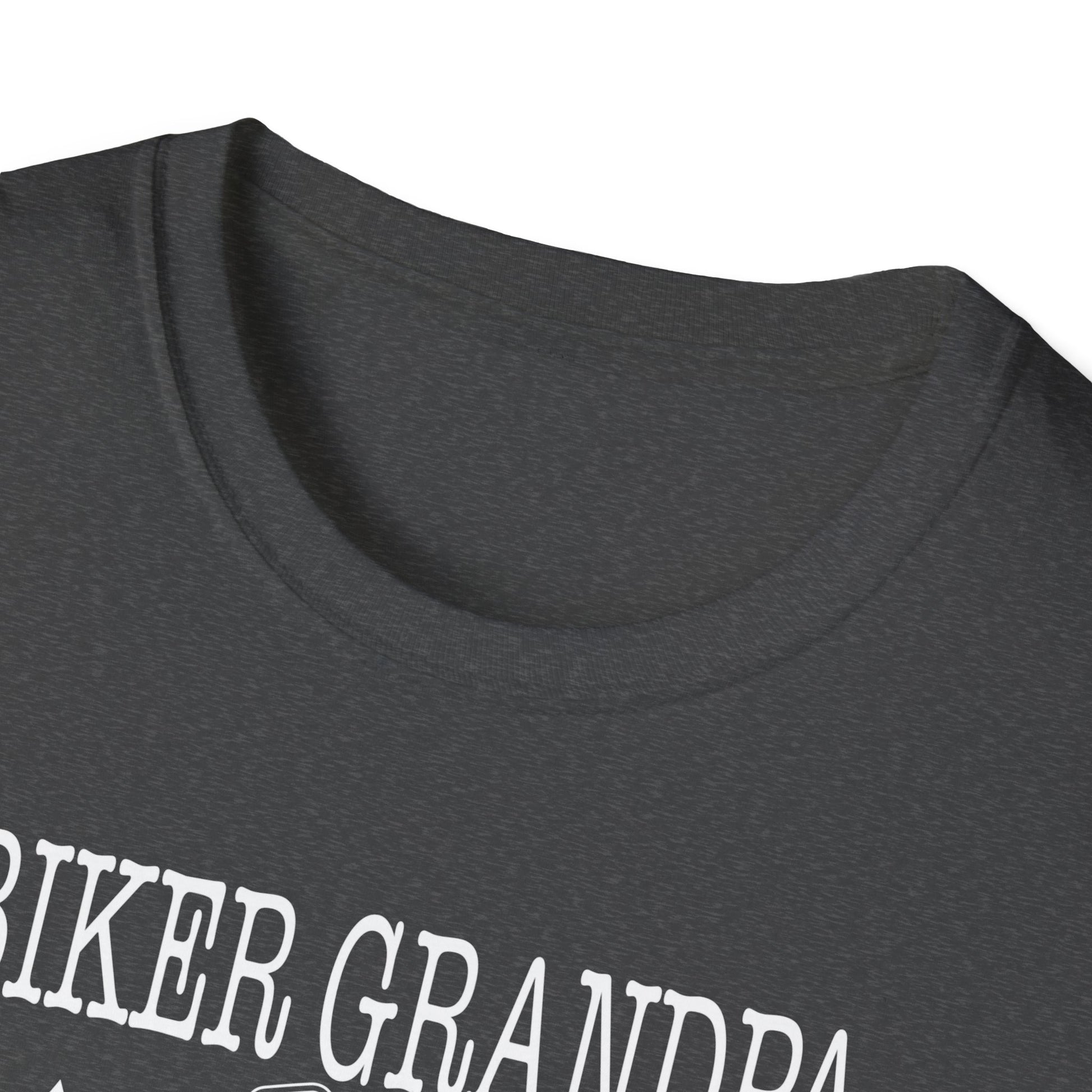 Biker Grandpa Fathers Day Like A Normal Grandpa Motorcycle Unisex T-Shirt