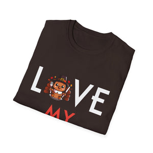 Love My Family Graphic T-Shirt  Unisex T-Shirt