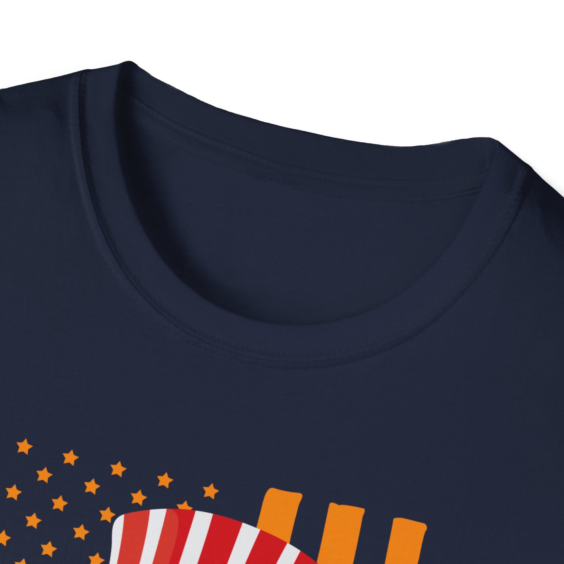 Patriotic Jack-O'-Lantern T-Shirt — American Flag Halloween Tee