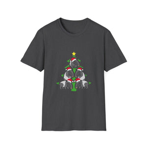 Christmas Tree of Pugs T-Shirt — Cute Holiday Pug Shirt
