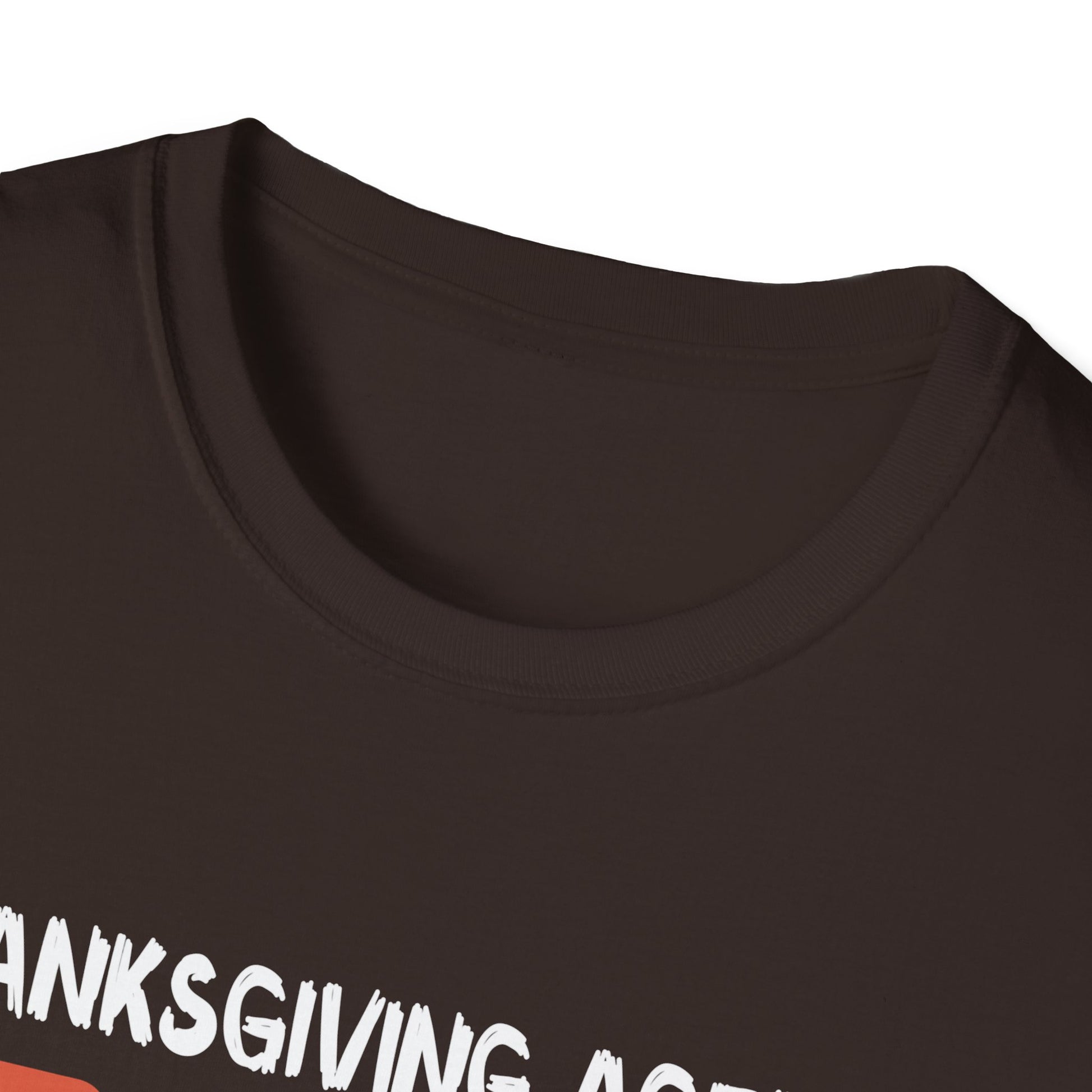 Thanksgiving Agenda T-Shirt — "Eat A Lot, Nap A Little, Watch Football"