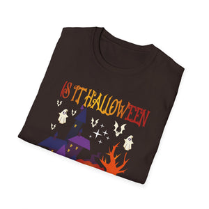 Is It Halloween Yet Halfway to Halloween Tee Unisex Softstyle T-Shirt