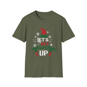 Christmas Elf Santa Ugly Christmas Unisex T-Shirt
