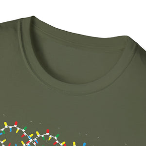 Christmas Lighting Engineer T-Shirt — Funny Holiday Lights Tee for Electricians