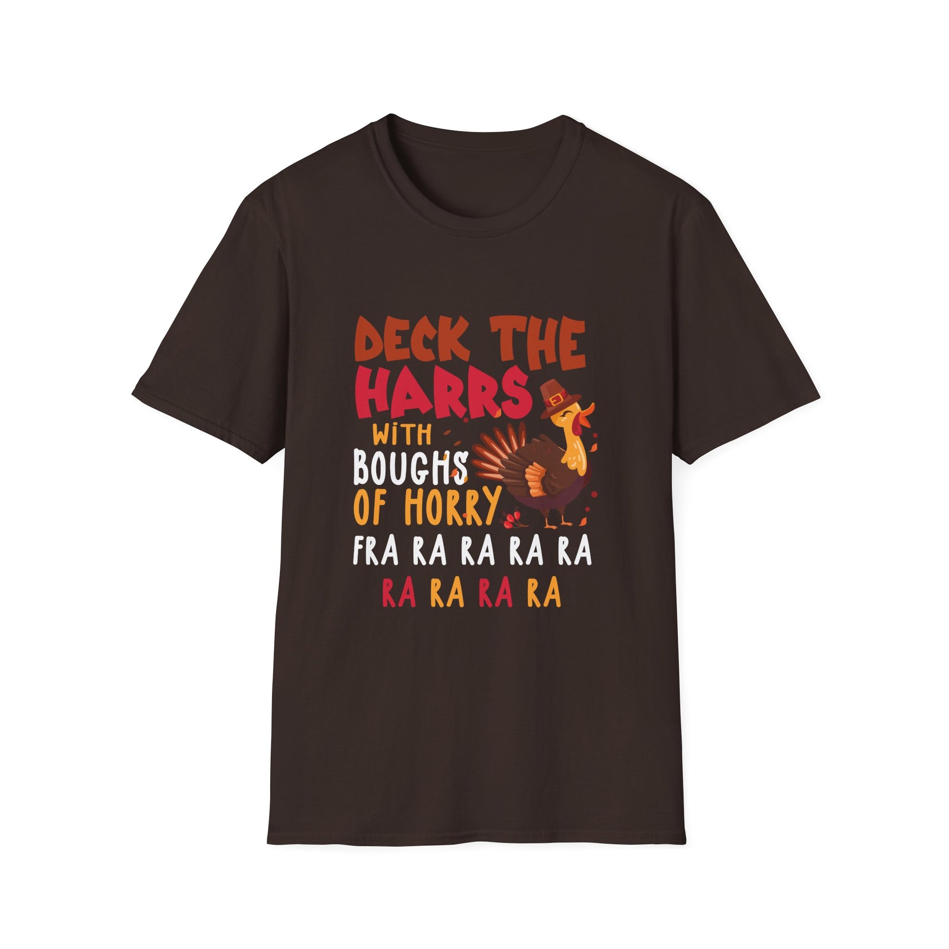 Christmas Shirt Deck The harrs Fra Ra Ra Funny Turkey Tee T-Shirt