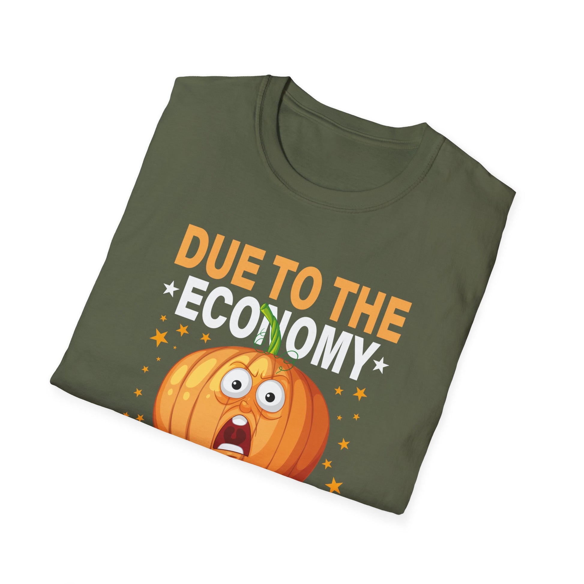 Due To Inflation This Is My Halloween Costume Cute Halloween Tee Unisex Softstyle T-Shirt