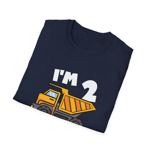 2nd Birthday Dump Truck T-Shirt — 