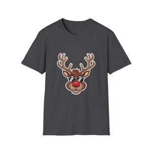 Reindeer Sunglasses T-Shirt — Cool Rudolph Christmas Tee