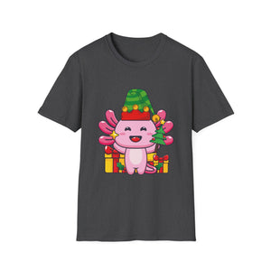 Axololt Christmas Elves Christmas Elf Axolotl Unisex T-Shirt