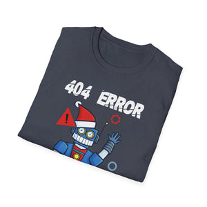 Anti Christmas Ugly Christmas 404 Error Christmas Unisex T-Shirt