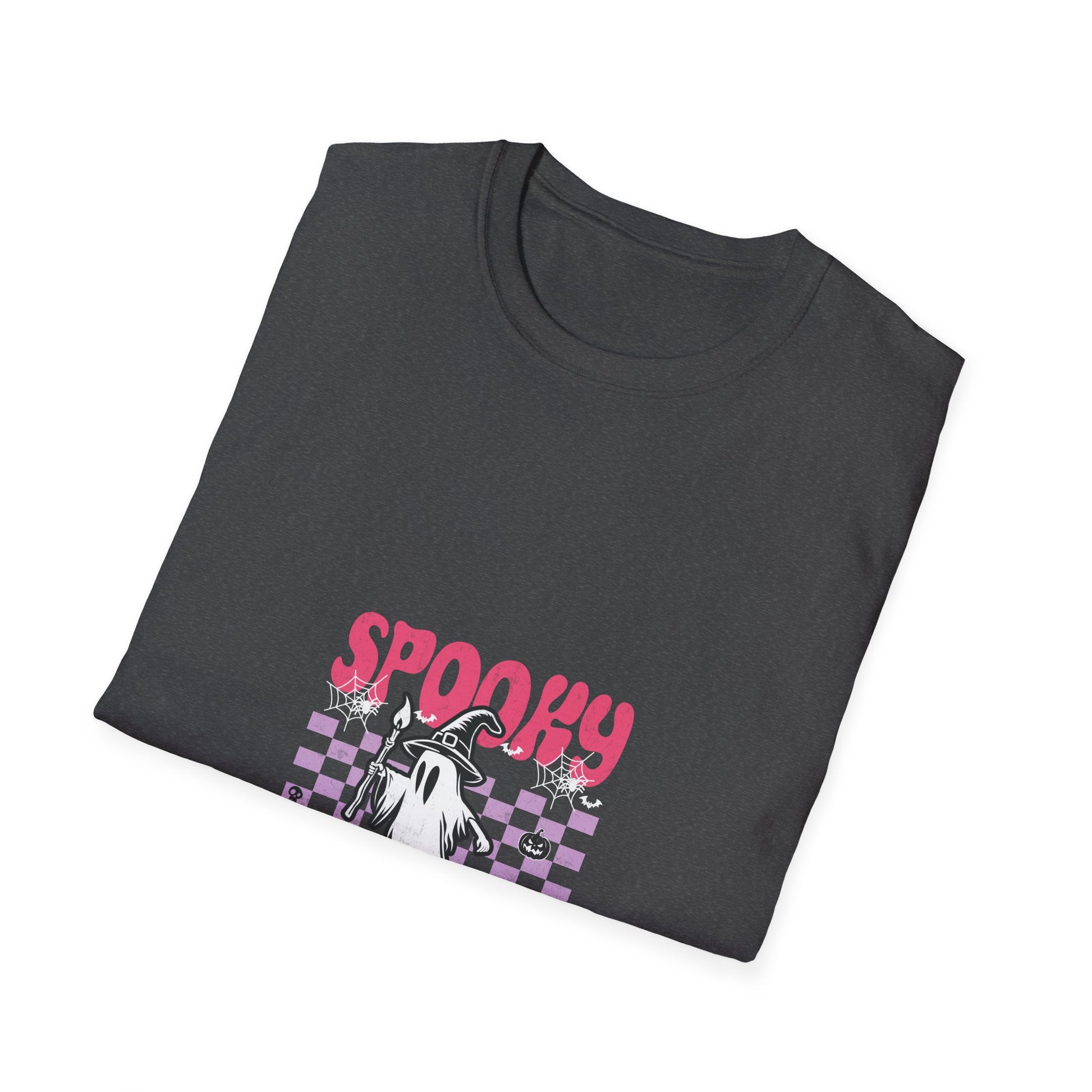 Spooky Counselor T-Shirt — Ghost Graphic Halloween Tee for School Counselors