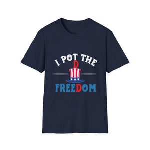 I Pot the D Freedom T-Shirt – Patriotic 4th of July Funny BBQ Tee