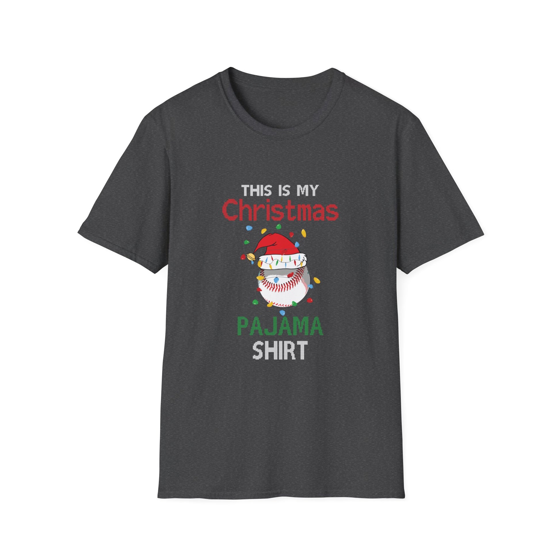 This Is My Christmas Pajama Shirt T-Shirt — Funny Holiday Santa Tee