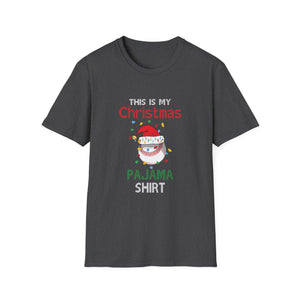 This Is My Christmas Pajama Shirt T-Shirt — Funny Holiday Santa Tee