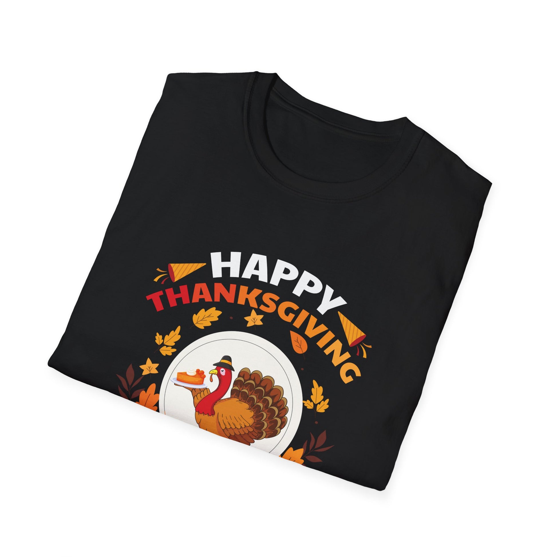 Thanksgiving Birthday T-Shirt — "Happy Thanksgiving And Yes It’s My Birthday" Turkey Tee  Unisex T-Shirt