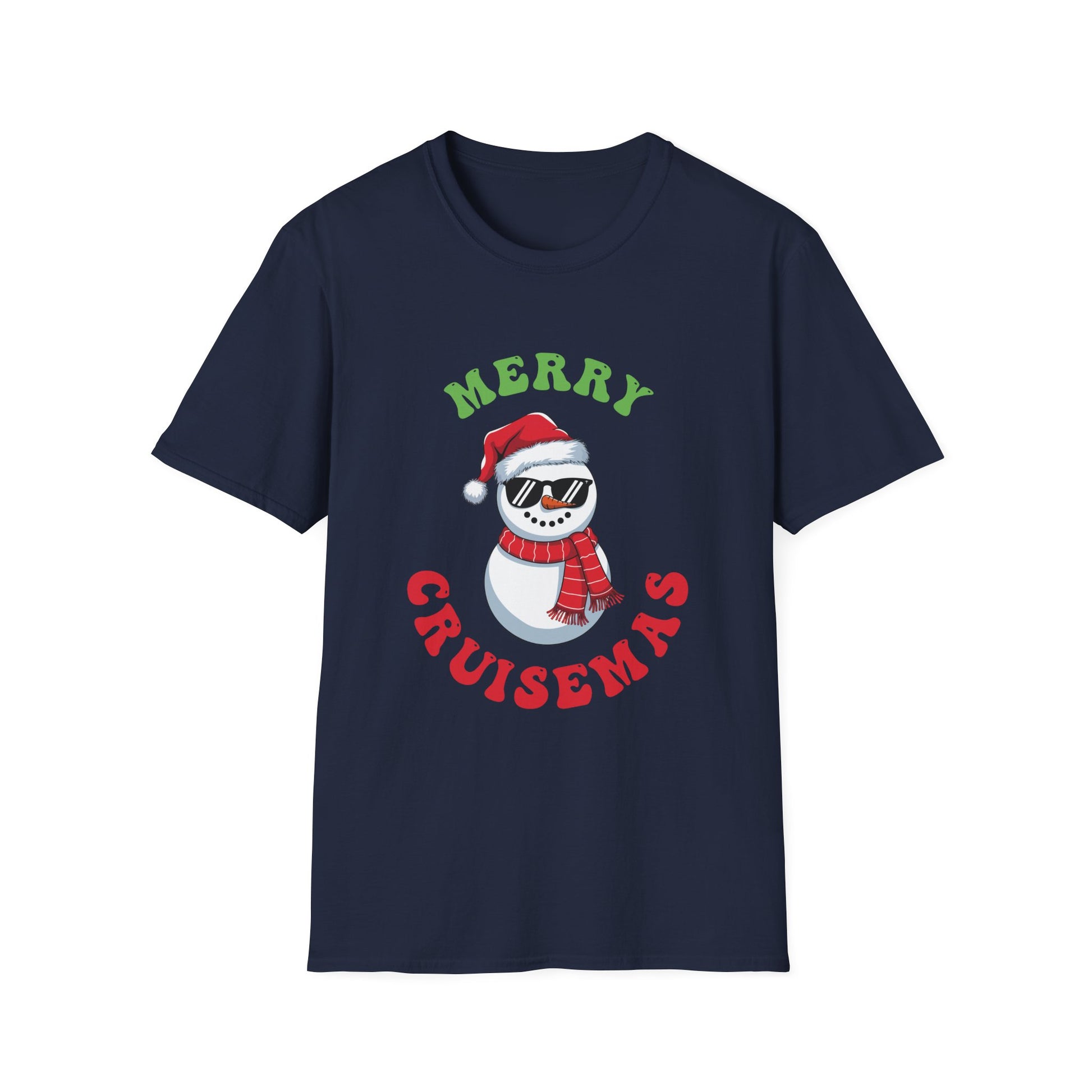 Merry Cruisemas 2025 Christmas Santa Snowman Cruise T-Shirt
