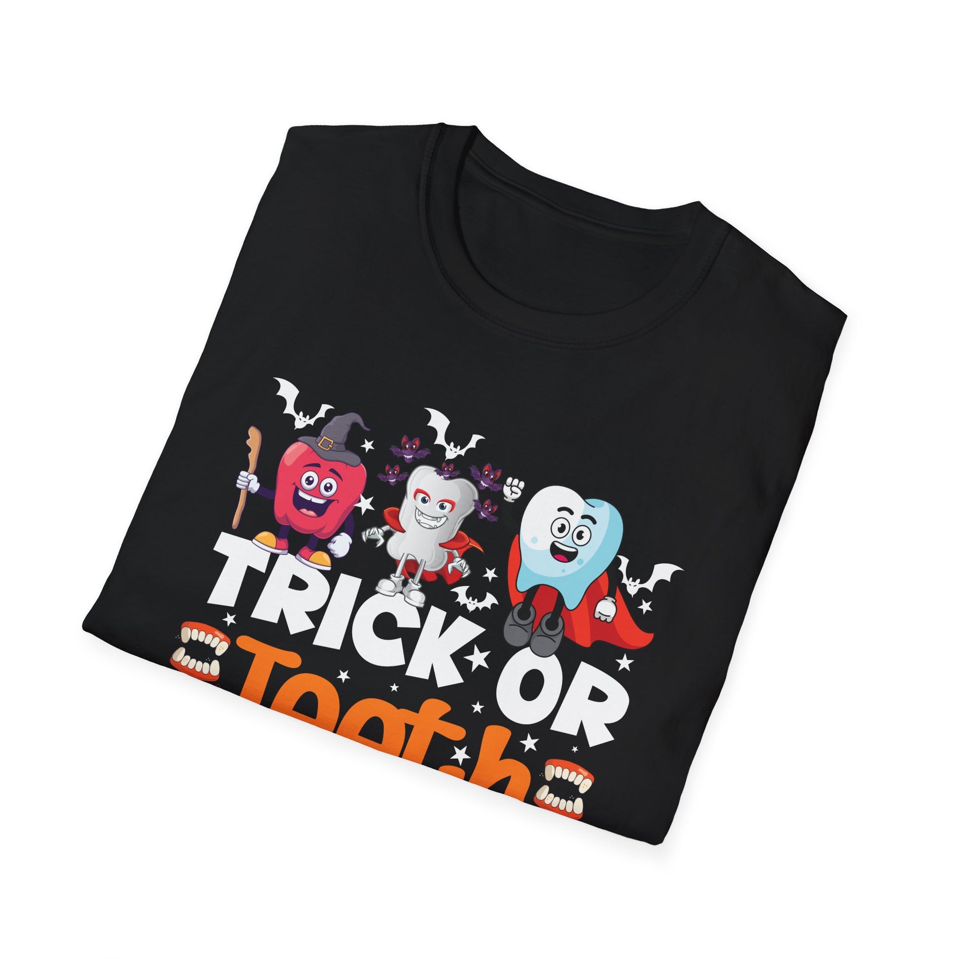 Daughter Halloween Costume Funny Pumpkin Family Halloween TeeUnisex Softstyle T-Shirt
