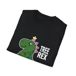 Christmas Dinosaur Christmas Tree Tree Rex Unisex T-Shirt