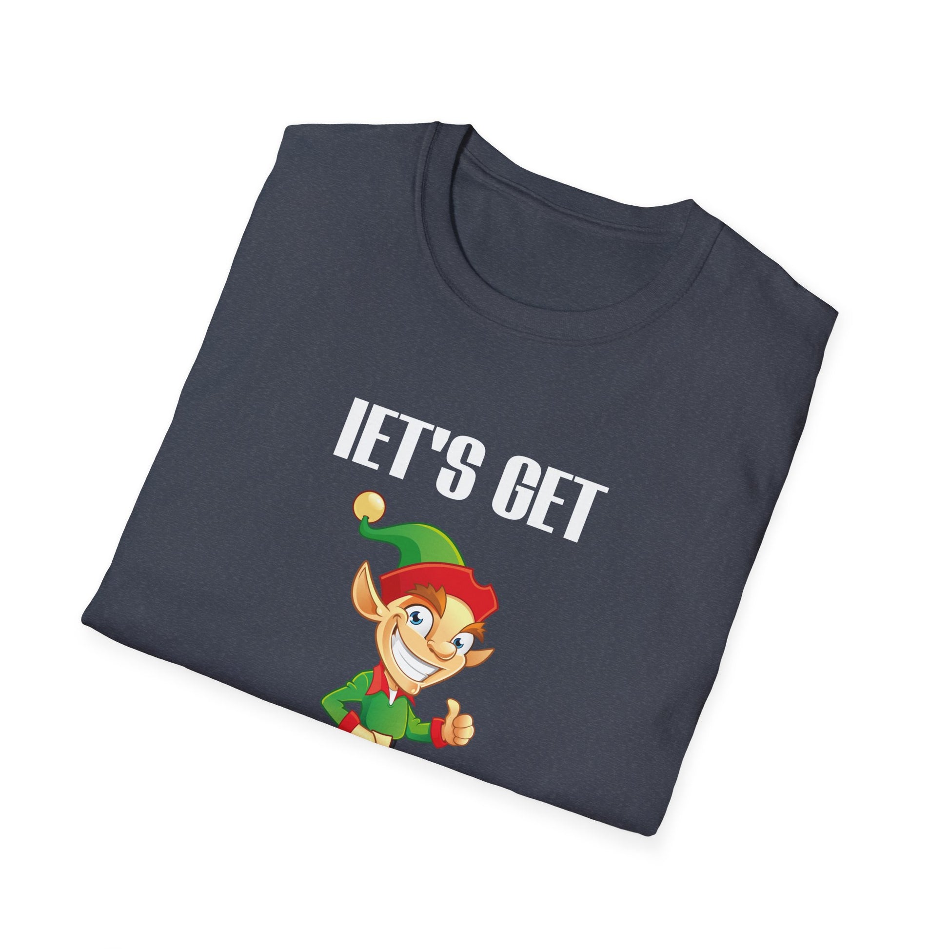 Christmas Elf Santa Ugly Christmas Unisex T-Shirt