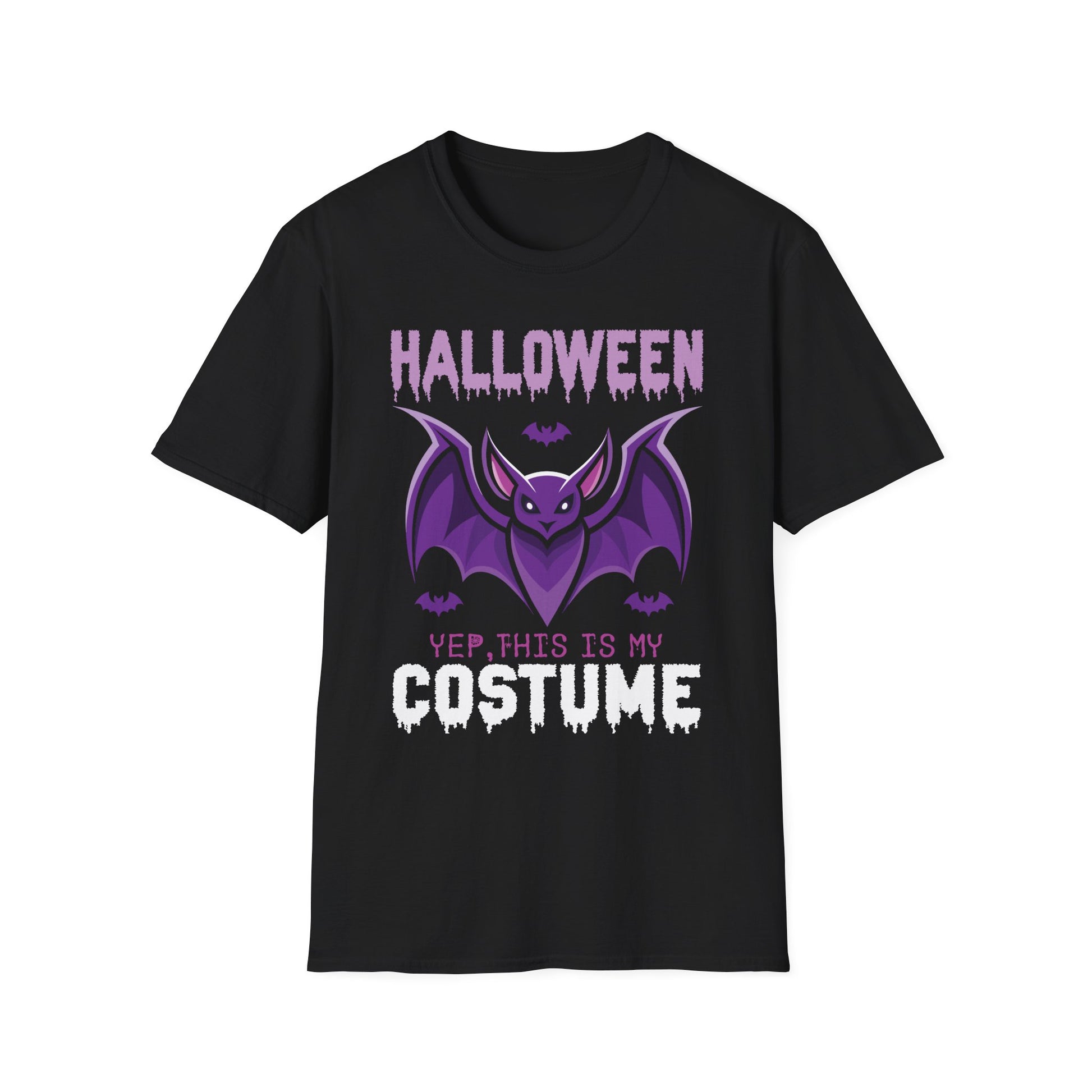 Halloween Bat T-Shirt — "Yep, This Is My Costume" Funny Halloween Tee