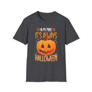 In my mind, it's always Halloween, Halloween Fun Halloween TeeUnisex Softstyle T-Shirt