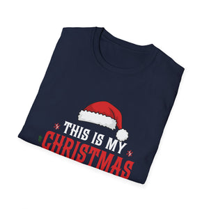 Christmas Pajama Shirt T-Shirt — “This Is My Christmas Pajama Shirt” Holiday Tee