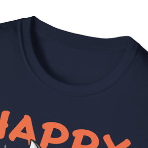 Happy Halloween Husky T-Shirt — Cute Spooky Dog Pumpkin Tee