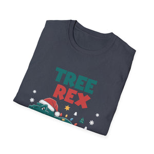 Christmas Dinosaur Christmas Tree Tree Rex Unisex T-Shirt